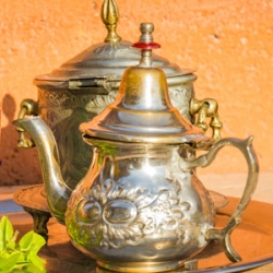 Marokkanische Teekannen