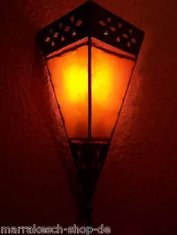 Orient Wandlampe Rabat Orange
