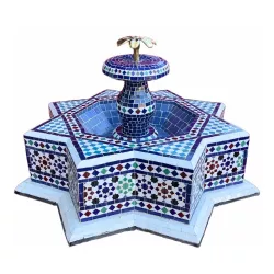 Marokkanische Deko Gartenbrunnen Brunnen Zimmerbrunnen 04-028