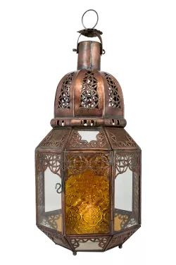 II.Choice Mediterranean Lantern Haifa Gelb/ klar 40cm -BWARE