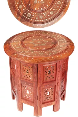 II.Choice Oriental Sidetable Table Caglanur 38cm -BWARE 