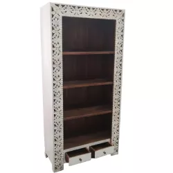 Vintage Shelf Bookcase 192cm Pattern -26-
