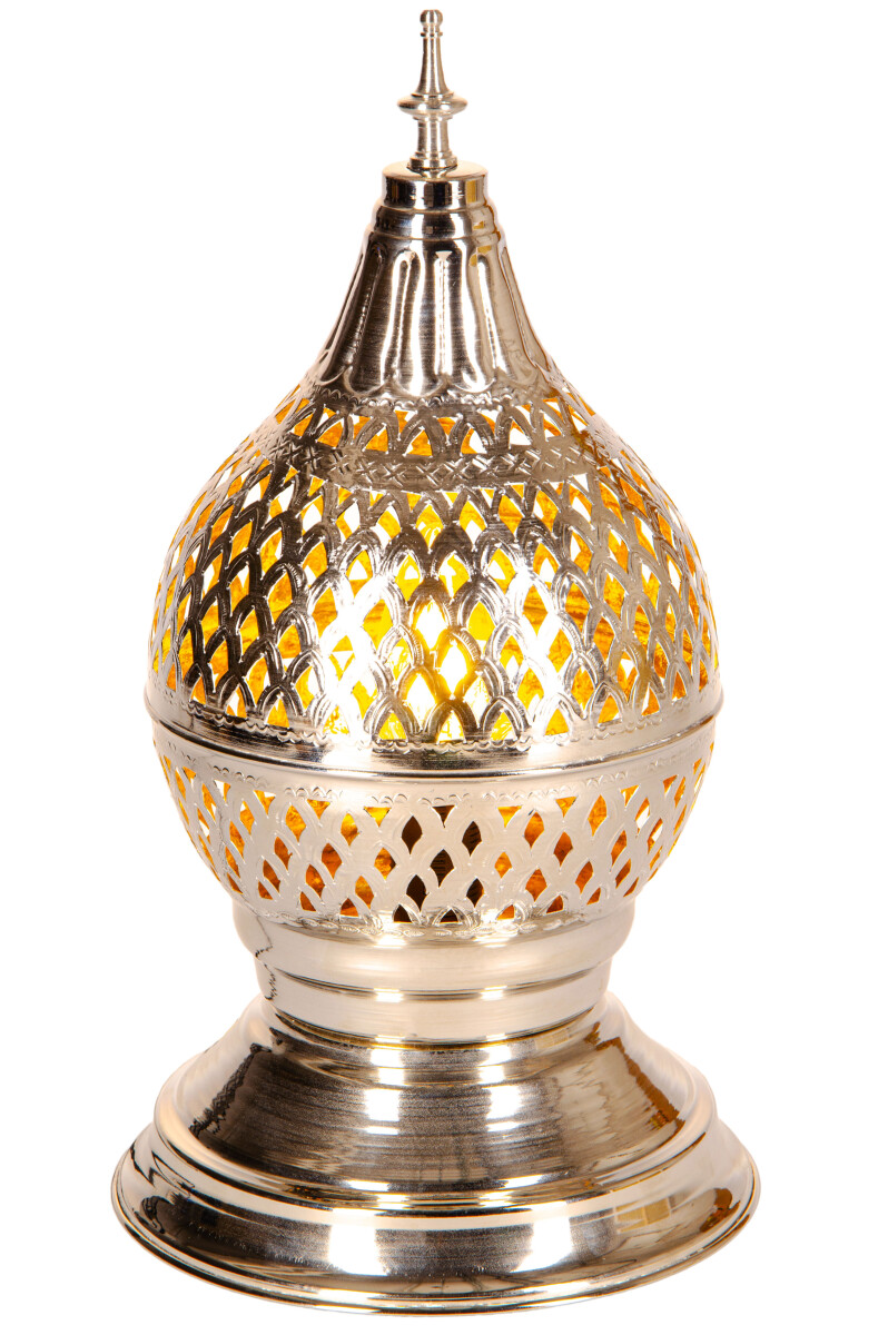 Orientalische Messing-Tischlampe Ishrat  box