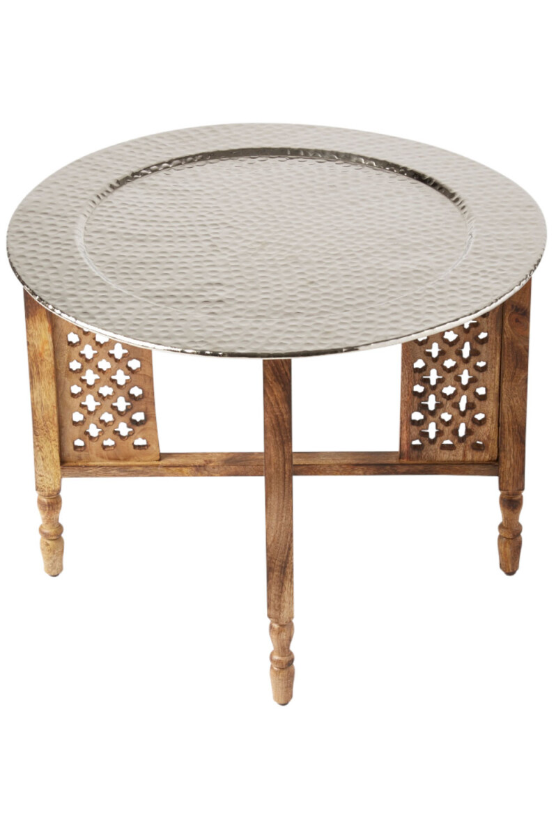Orientalischer Couchtisch Hania Braun Si box