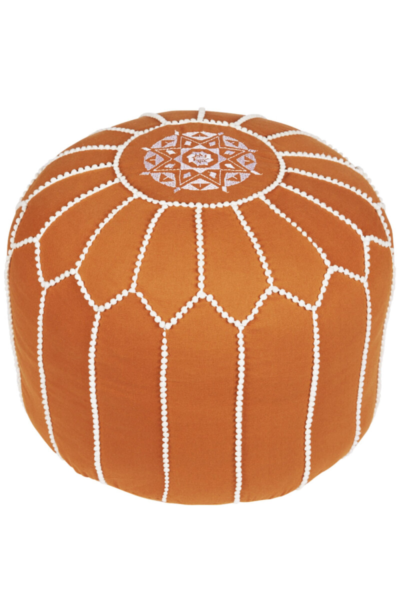 Orientalischer Sitzpouf Chems handgemach box