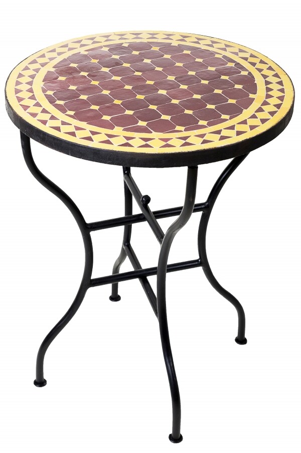 Marokkanischer Mosaiktisch Marrakesch Bo box