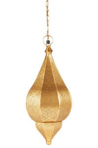 Orientalische Hängelampe Kihana Gold -...