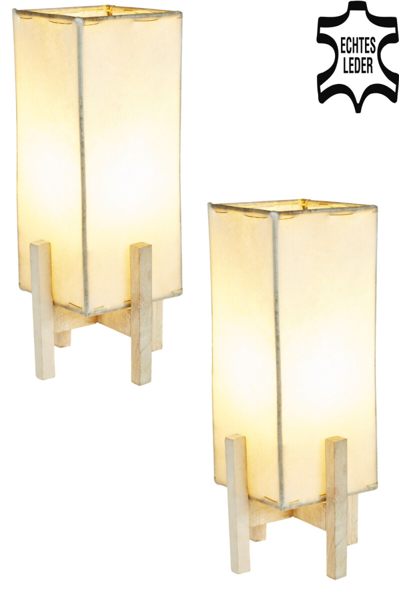 2er Set Orientalische Lederlampe Janka N box