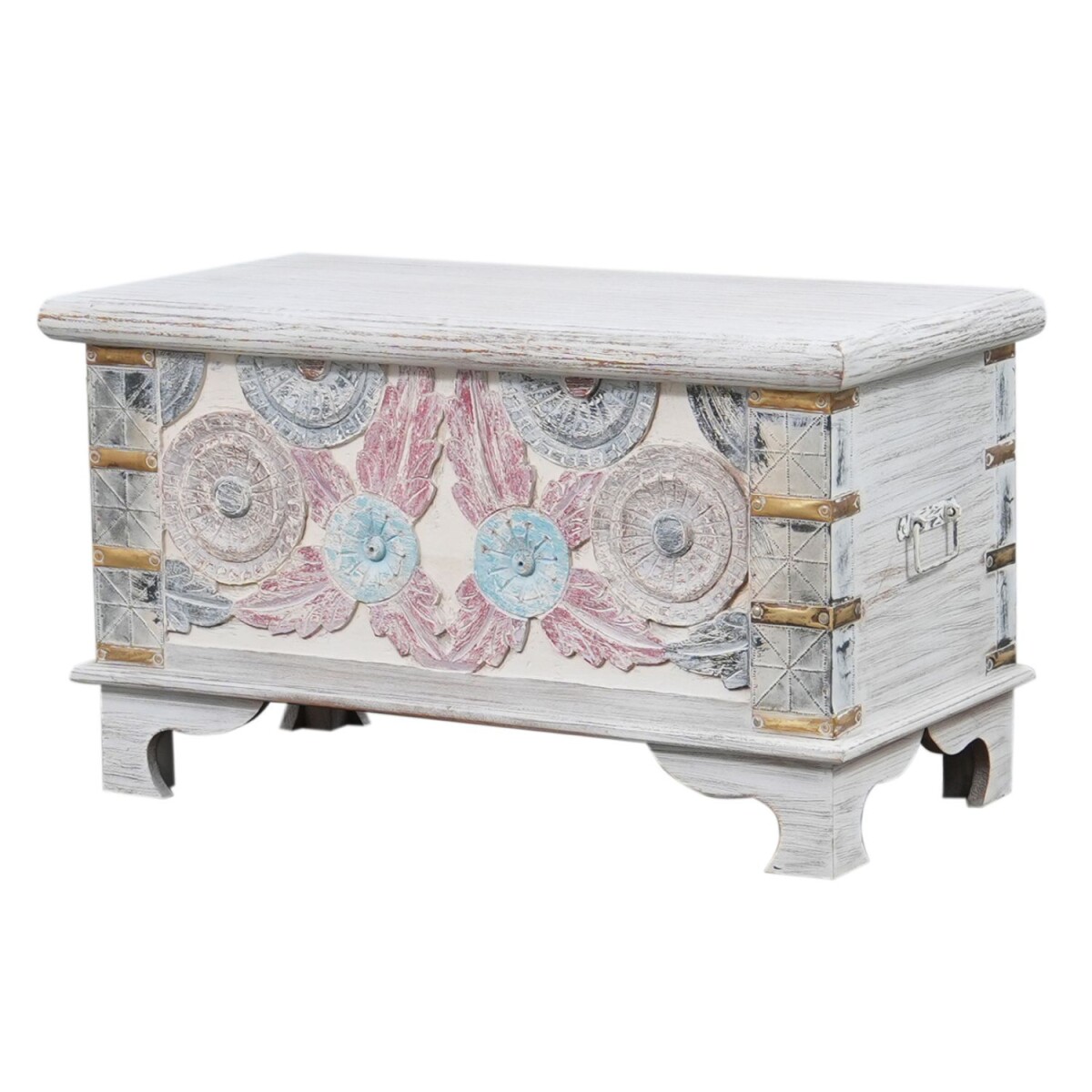 Boho Truhenbank Diala handgefertigte M&o box