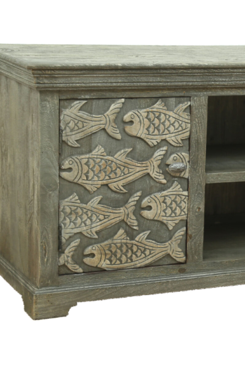 Nordisches TV-Schrank Shahin modern aus  box