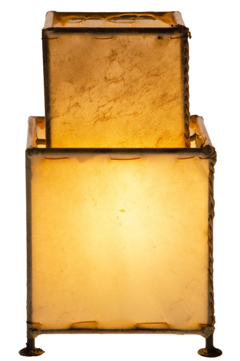 Orientalische Tischlampe Afson handgefer box
