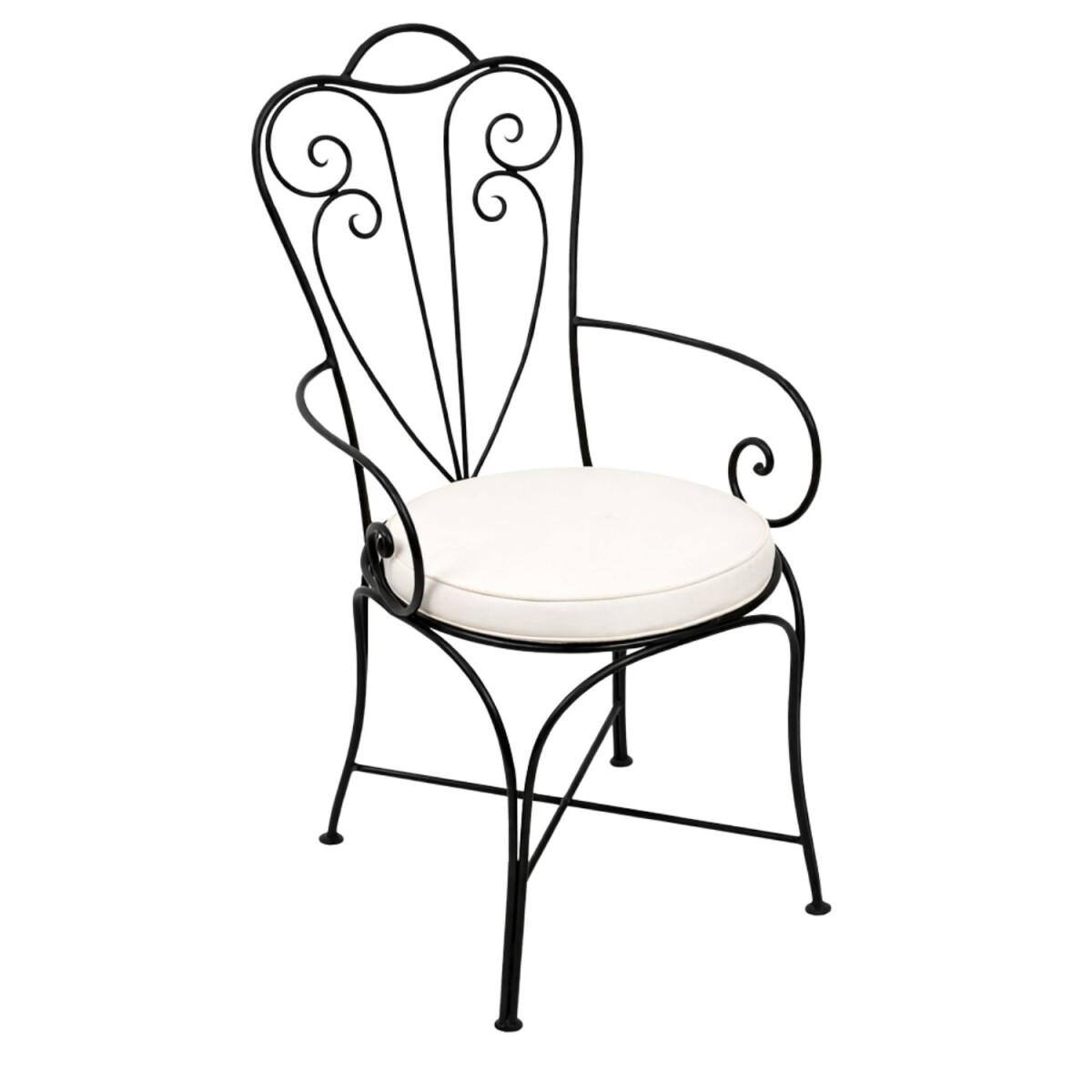 Eisenstuhl Stuhl Marbella handgeschmiedet | Gartenstuhl Medi