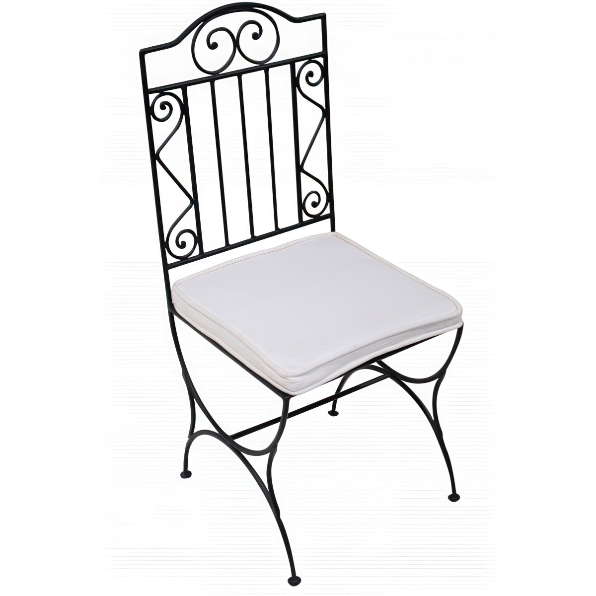 Marokkanischer Eisenstuhl Gartenstuhl Bilbao