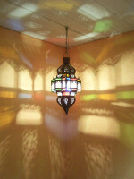 Hängeleuchte Alia Multi 50cm | Mediterrane Pendelleuchte Glas Metall