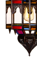 Hängeleuchte Alia Multi 50cm | Mediterrane Pendelleuchte Glas Metall