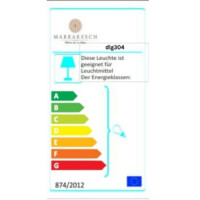 Hängeleuchte Alia Multi 50cm | Mediterrane Pendelleuchte Glas Metall