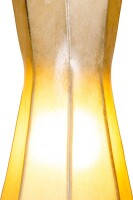 Vintage Hängeleuchte Jinjin Natur | Leder & Schmiede Handarbeit 40cm