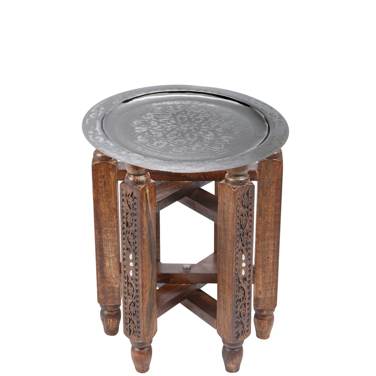 Orientalischer Couchtisch Mehdia aus Mes box