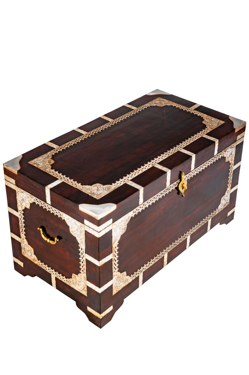 Indischer Truhentisch Vimalaa - 80cm box