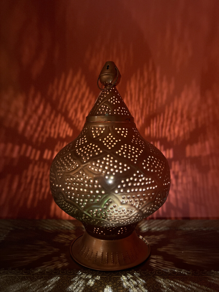 Orientalische Tischlampe Zumurrud aus Me box