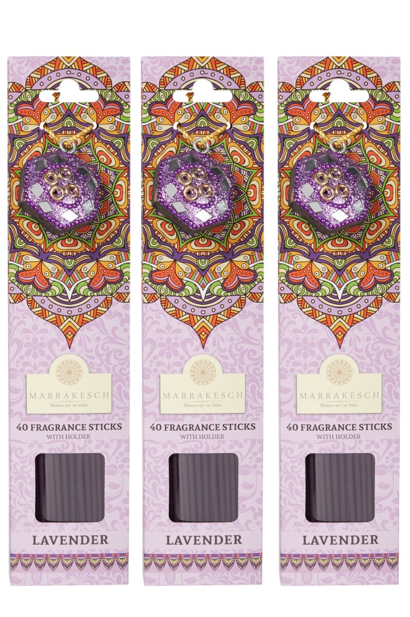 3er Set Indische Räucherstäbch box