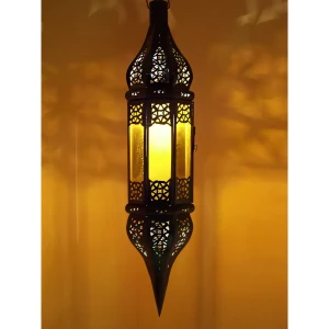 Maurische Deckenlampe Rihana Orange