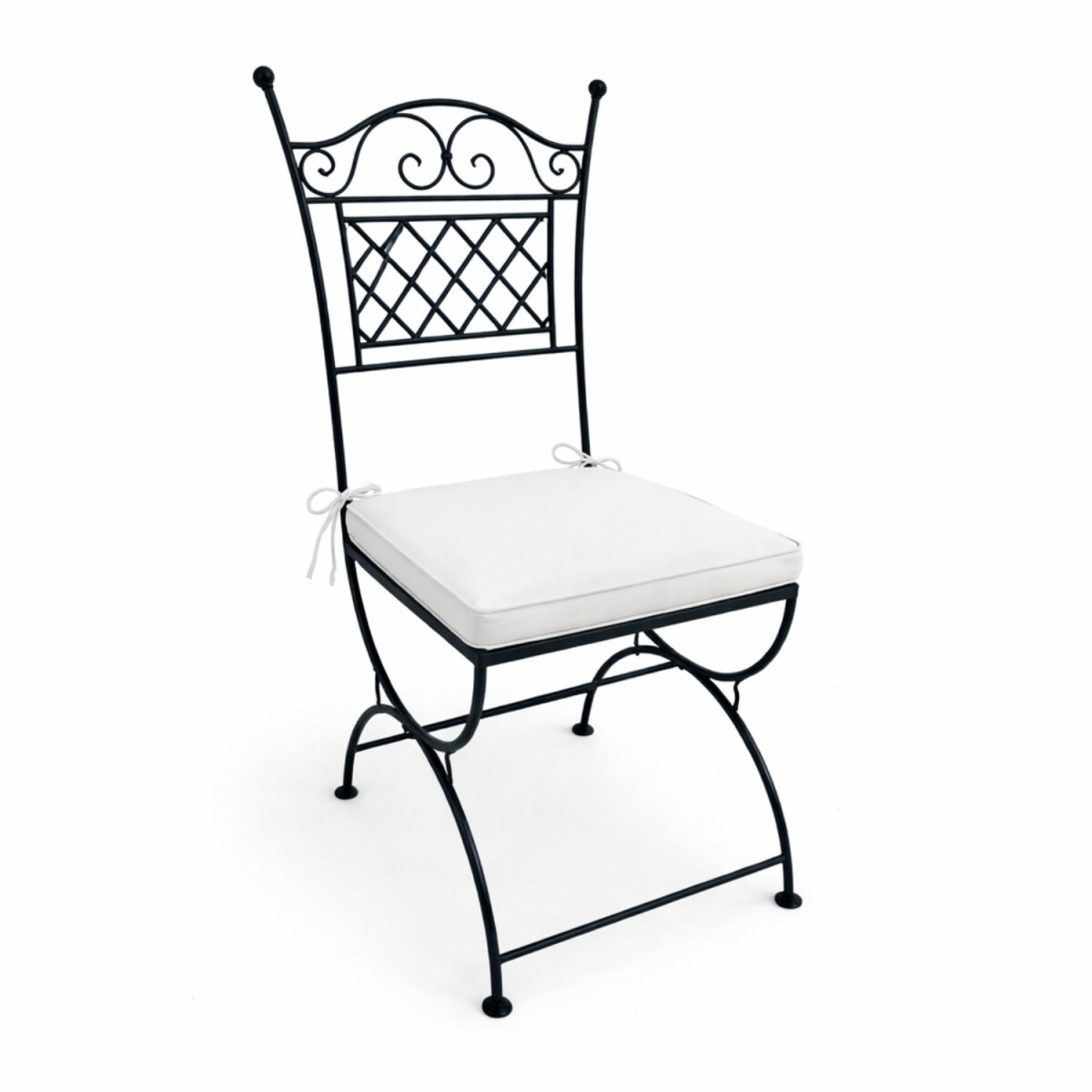 Eisenstuhl Stuhl Caravaca handgeschmiedet | Gartenstuhl Medi