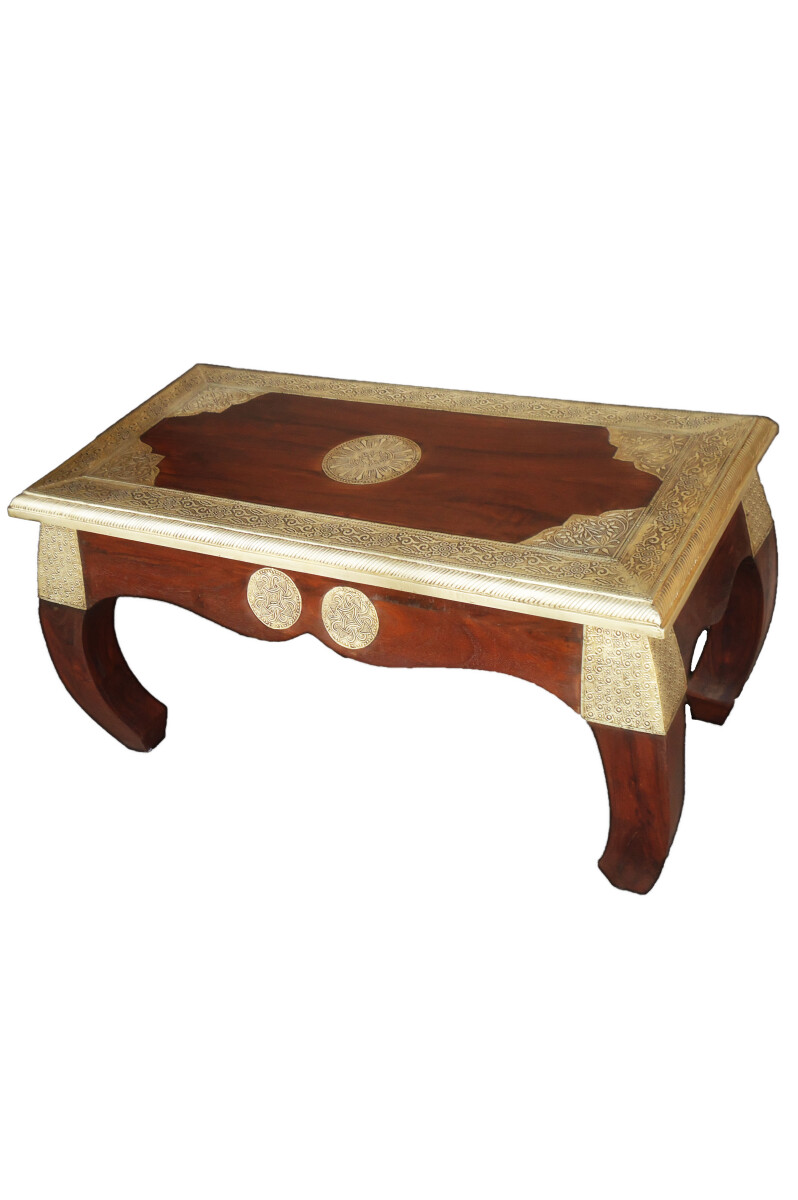 Orientalischer Opiumtisch Kabul 80cm box