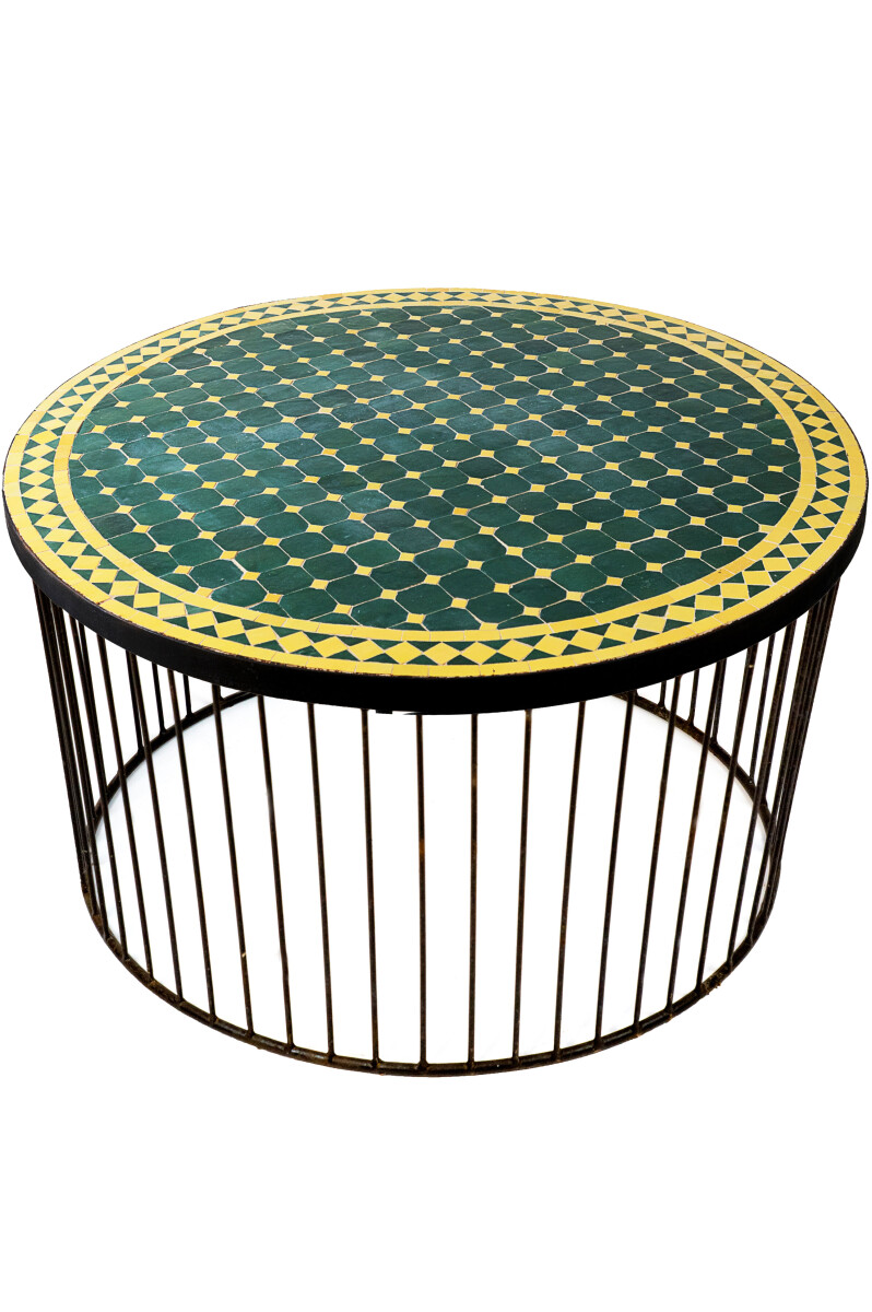 Marokkanischer Mosaiktisch Marrakesch Gr box