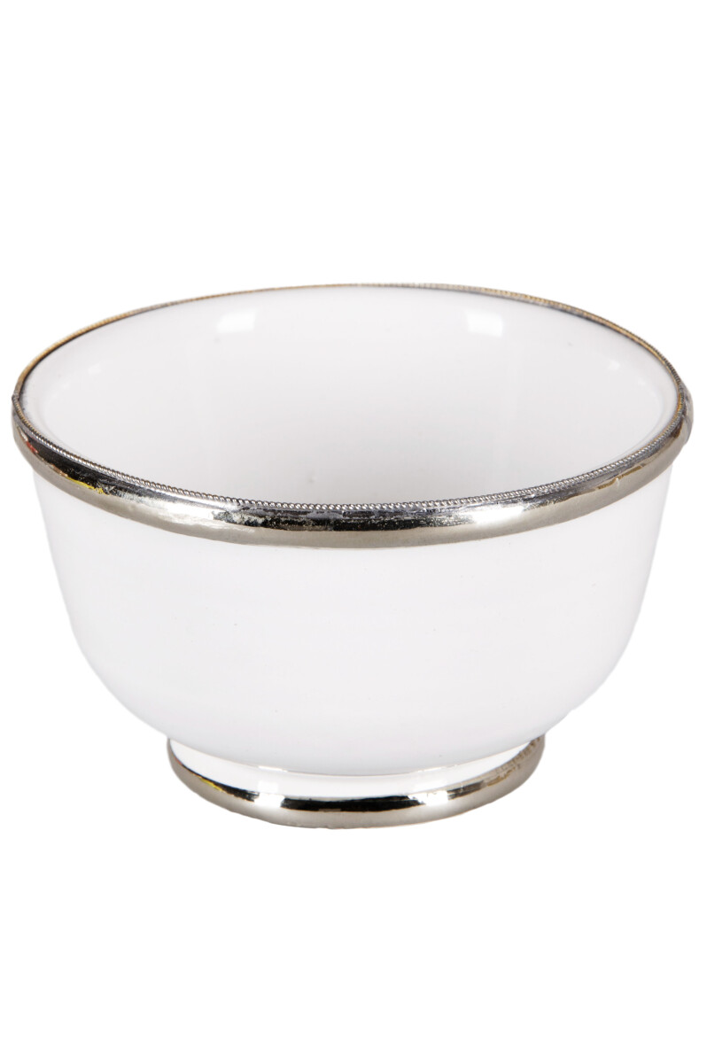Orientalische Schale Cariba - Weiss box