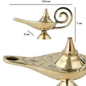 Orientalische Deko Aladin Wunderlampe Jini klein