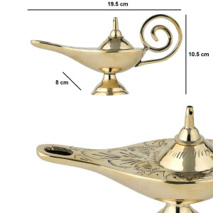 Orientalische Deko Aladin Wunderlampe Jini