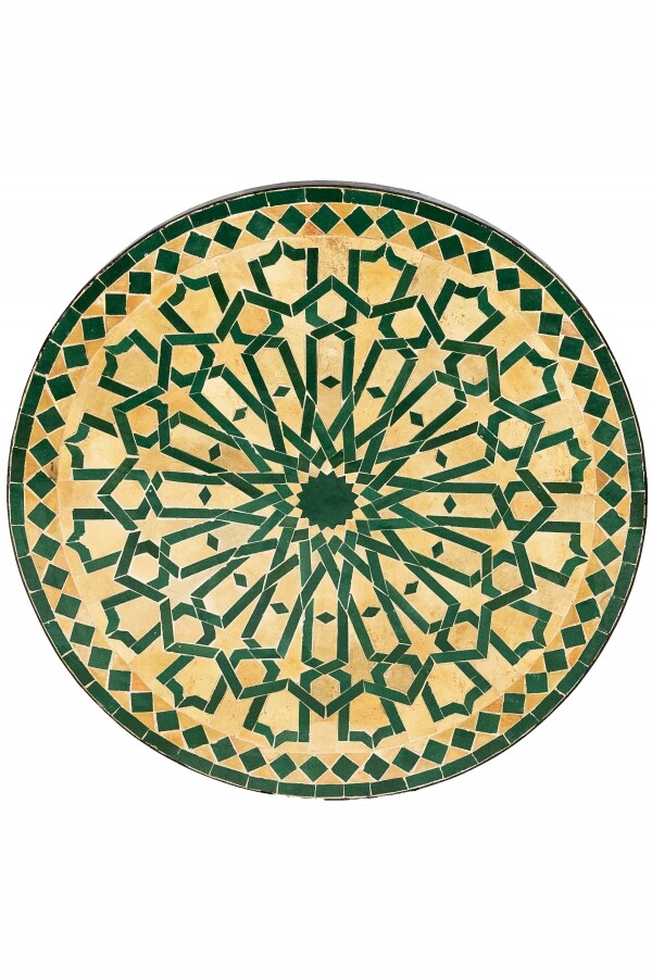 Marokkanische Mosaikplatte Alcazar Beige box