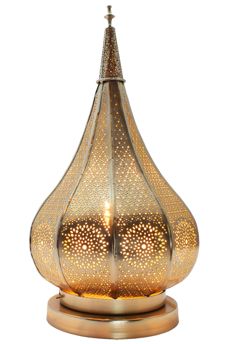 Orientalische Tischlampe Kais handgefert box