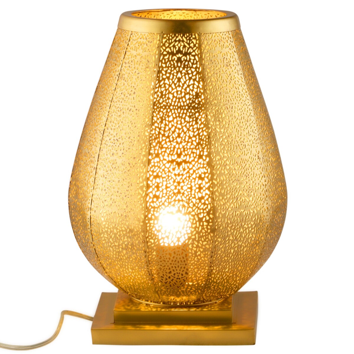 Orientalische Tischlampe Manal handgefer box