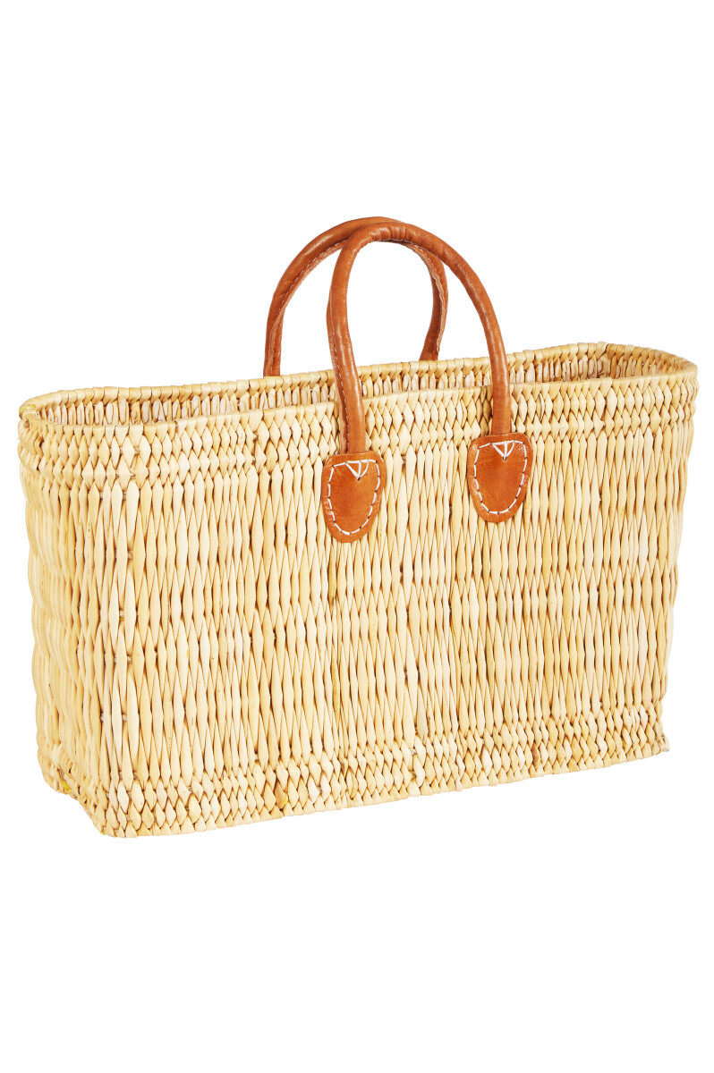 Ibiza Korbtasche Nativo modern aus Palmb box