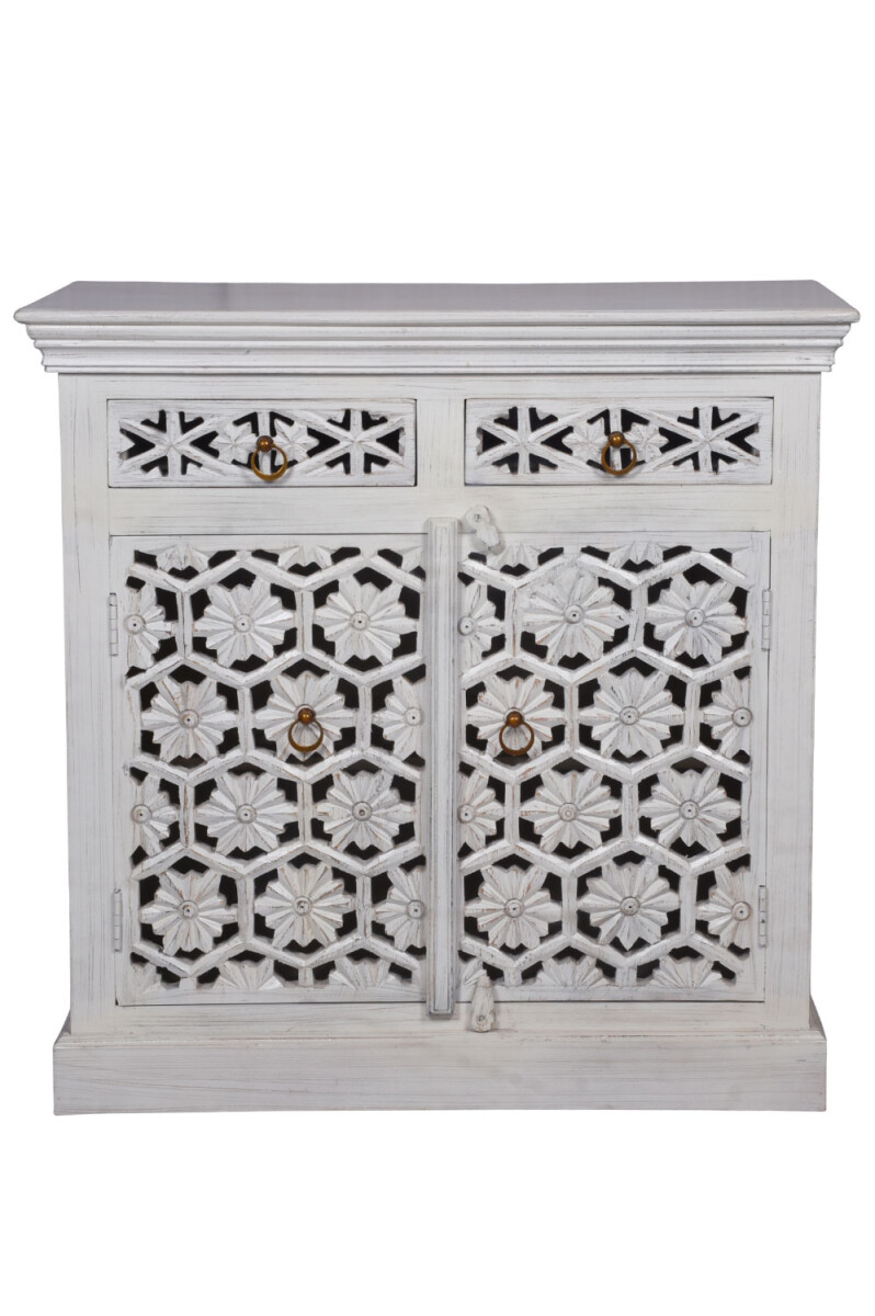 Orientalische Holz Anrichte Konsole Hamada