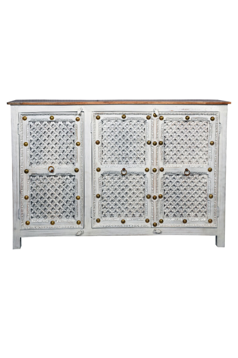 Vintage Sideboard Kommode Massivholz Hayat