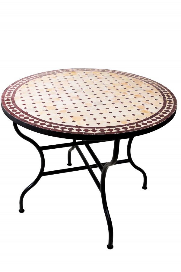 Marokkanischer Mosaiktisch Marrakesch Be box