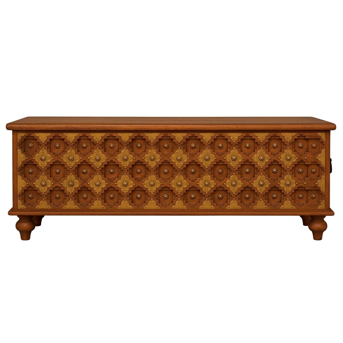 Orientalische Truhenbank Febin modern au box