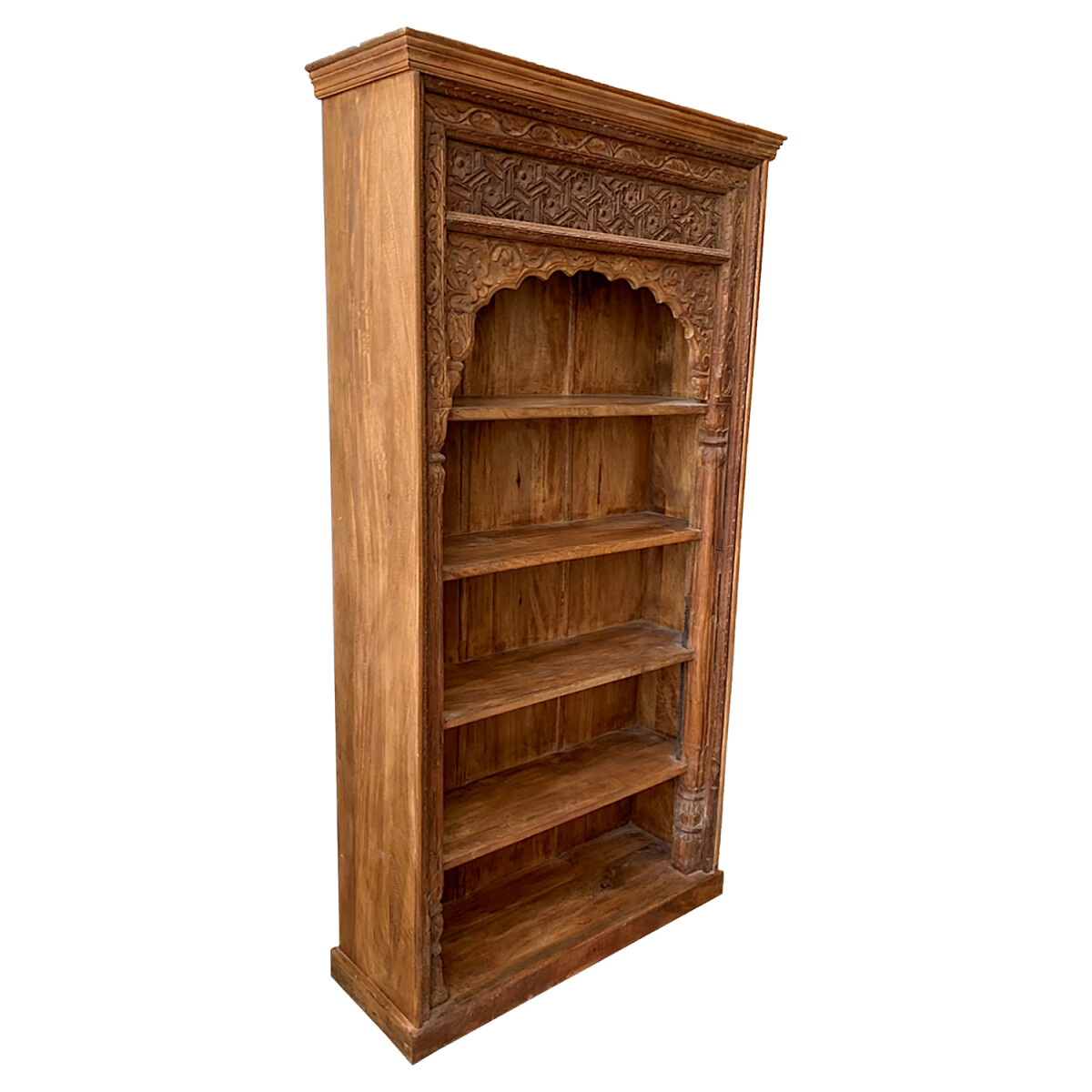 Orientalisches Bücherregal Antik 16 edel aus Mango-Mass