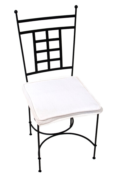 3-teiliges Bistroset Albaicin, Beige-Bordeaux, 60 cm