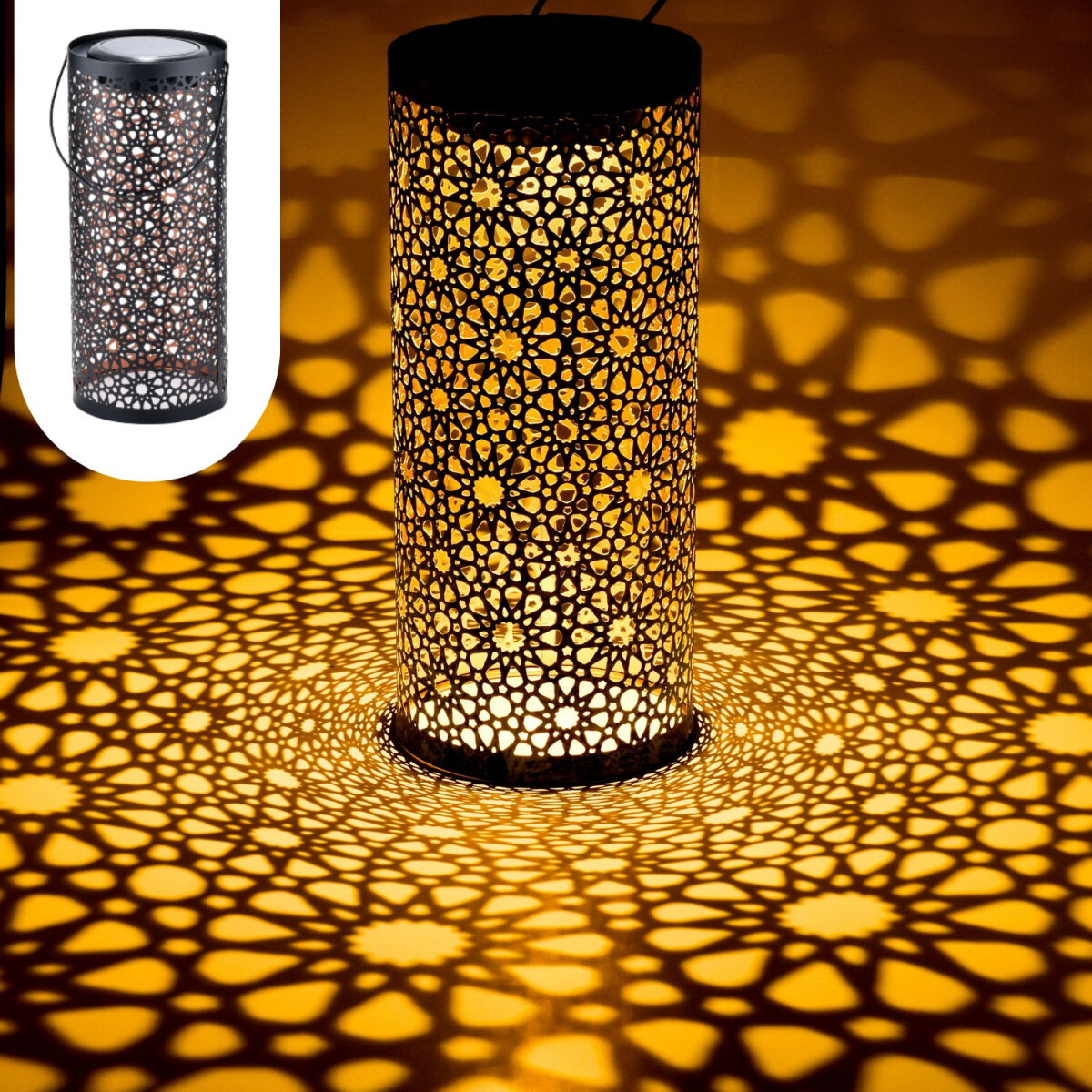 Orientalische Solarlaterne Noum modern a box