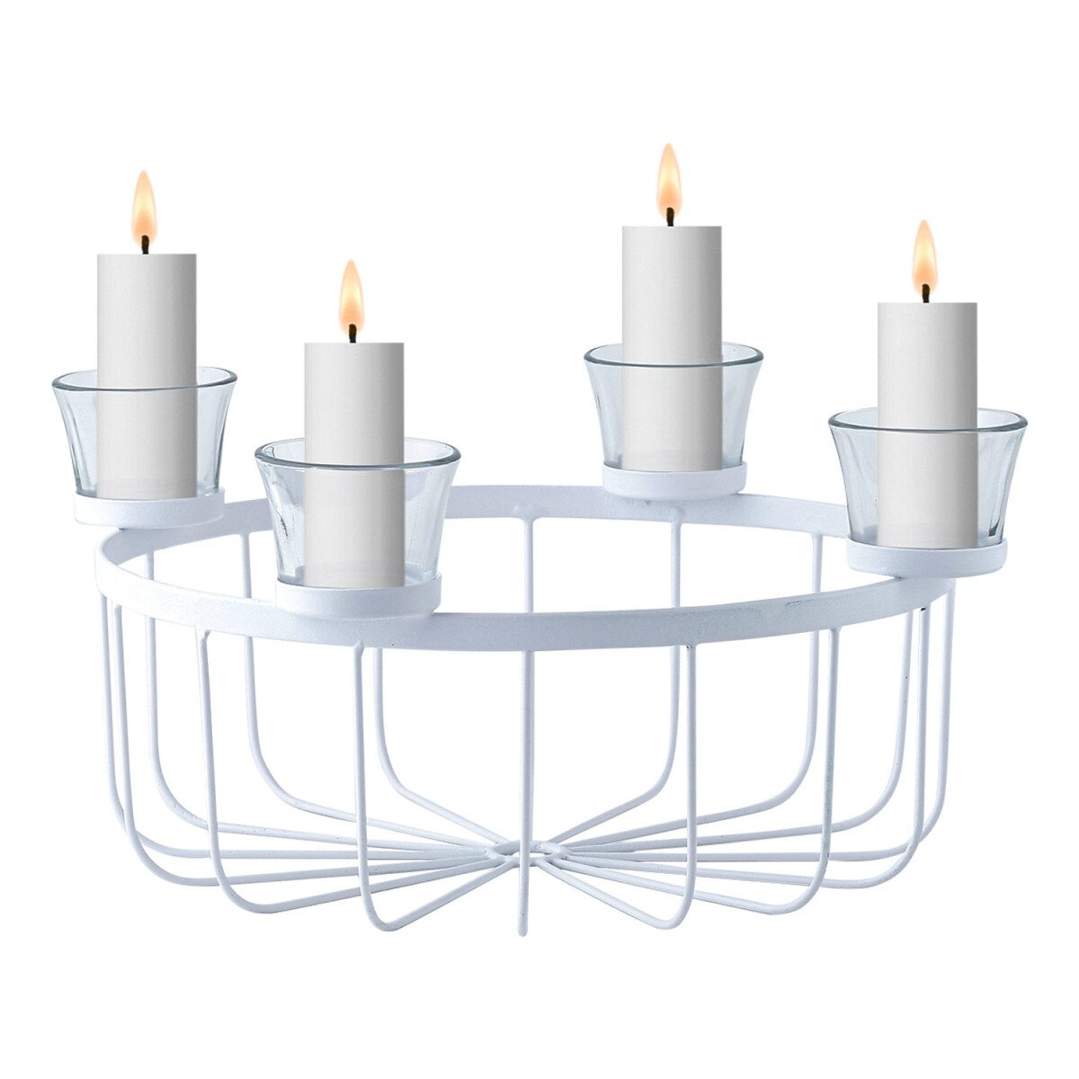 Moderner Adventskranz Usha handgefertigt box
