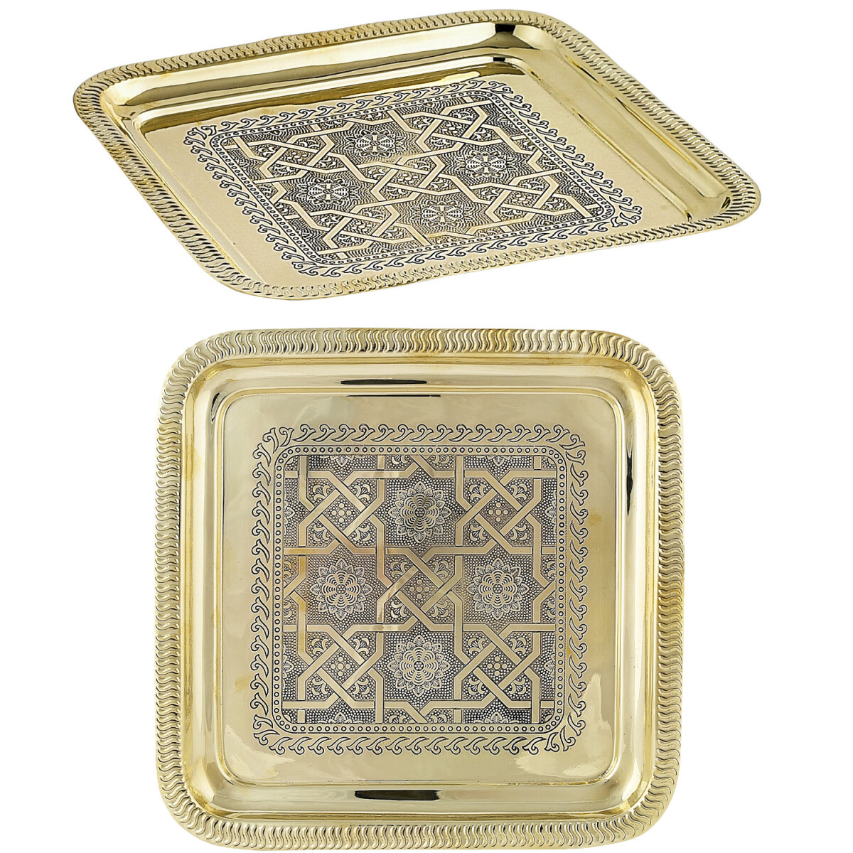 Orientalisches Serviertablett Nacera eck box