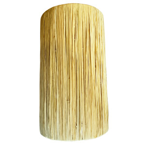 Wandleuchte Morjana Beige Raffia Bast | H 35cm Handarbeit...