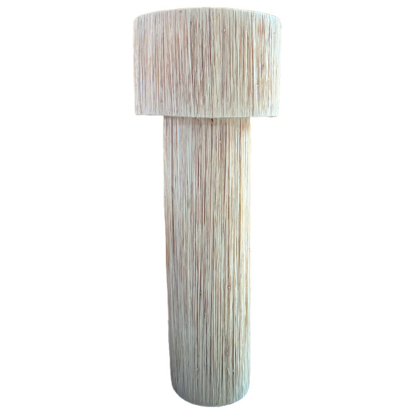 Boho Stehlampe in Beige, 110 cm