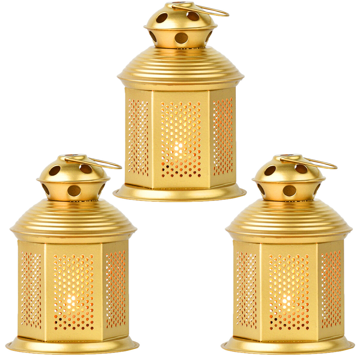 3er Set Retro Laterne Onal handgefertigt box