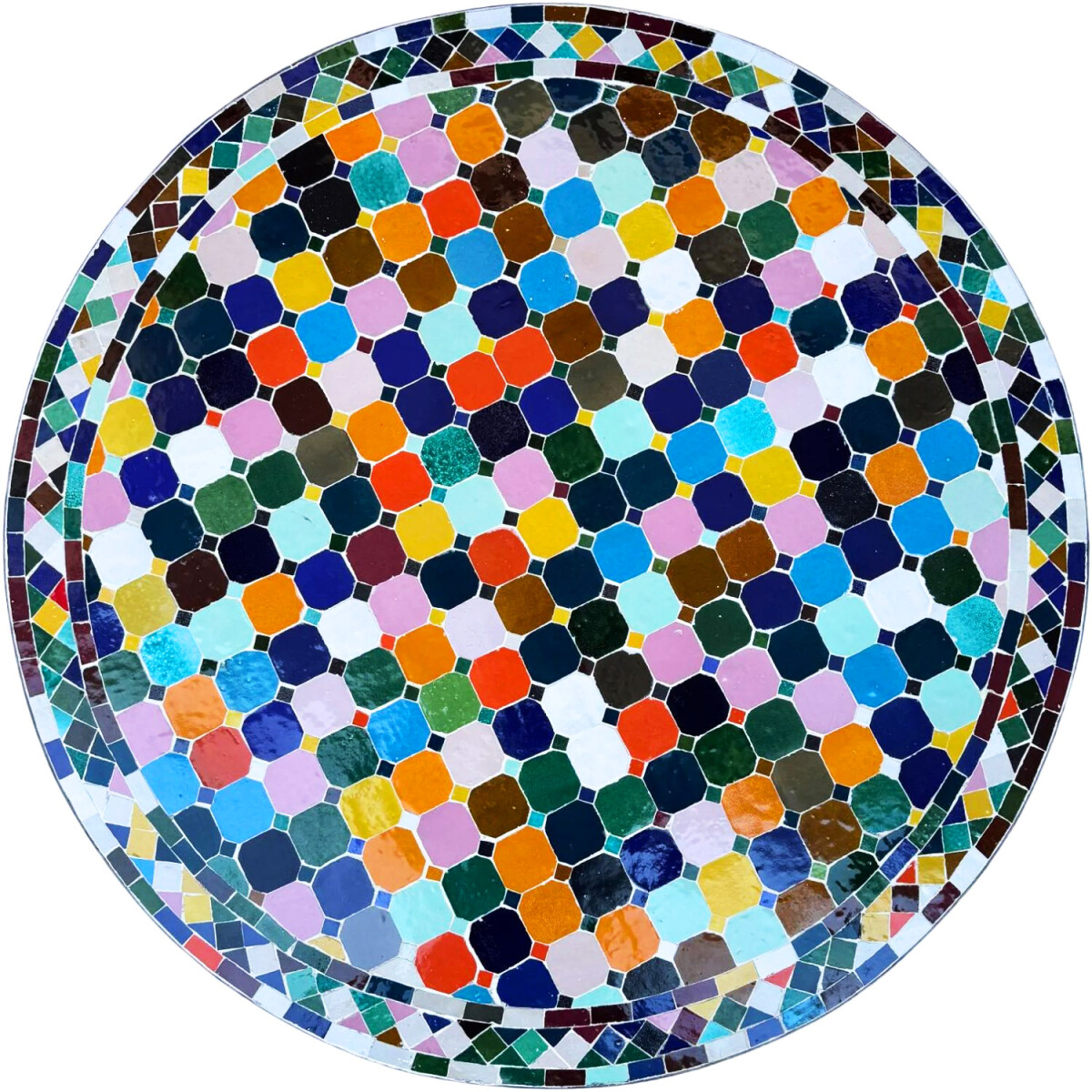 Marokkanische Mosaikplatte Marrakesch Bu box