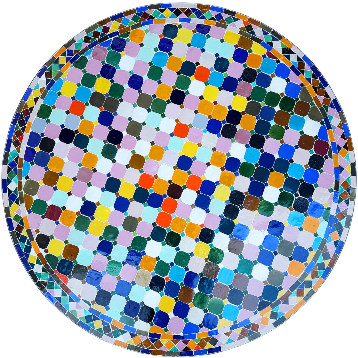 Marokkanische Mosaikplatte Marrakesch Bu box